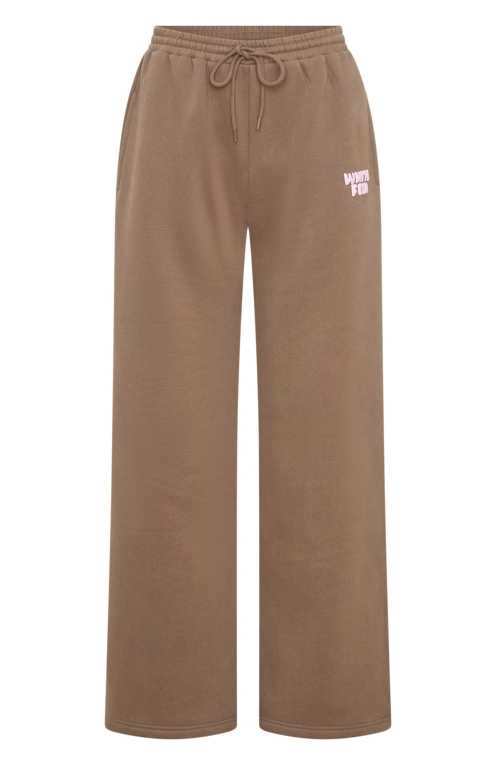 11th Street City Girl At Heart Wide Leg Sweatpants Cinnamon Bun