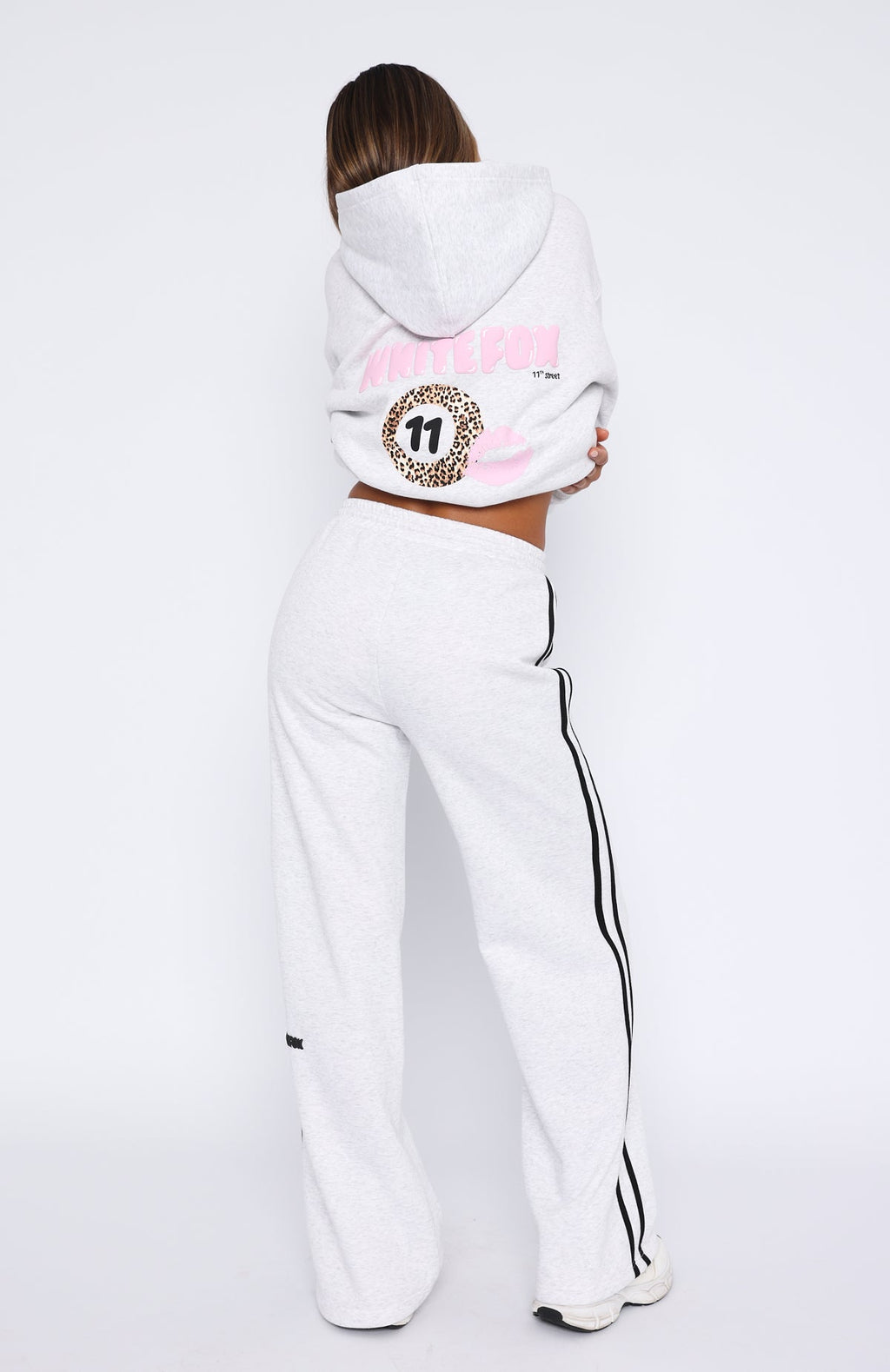 11th Street Out & About Wide Leg Sweatpants Glaze