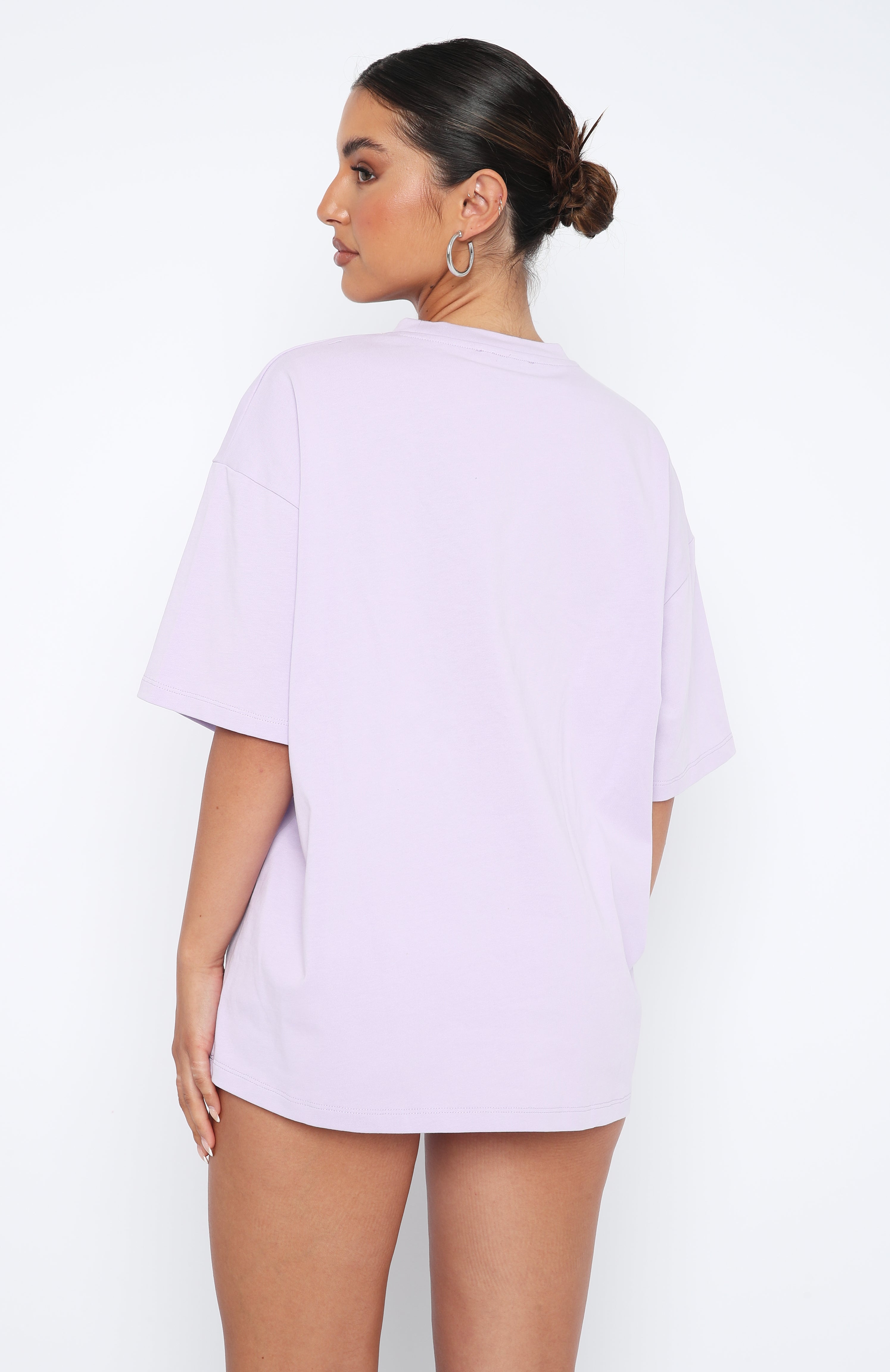 Leisure Series Oversized Tee Lavender