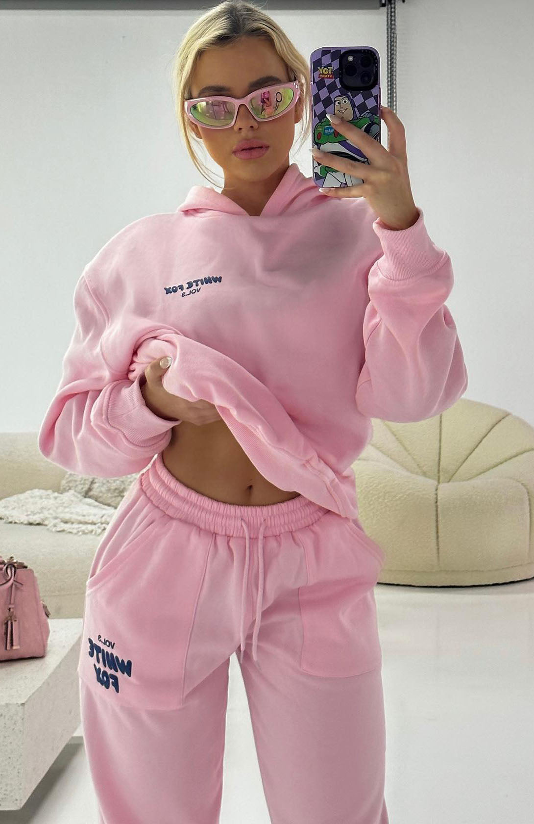 Offstage Hoodie Posy Pink