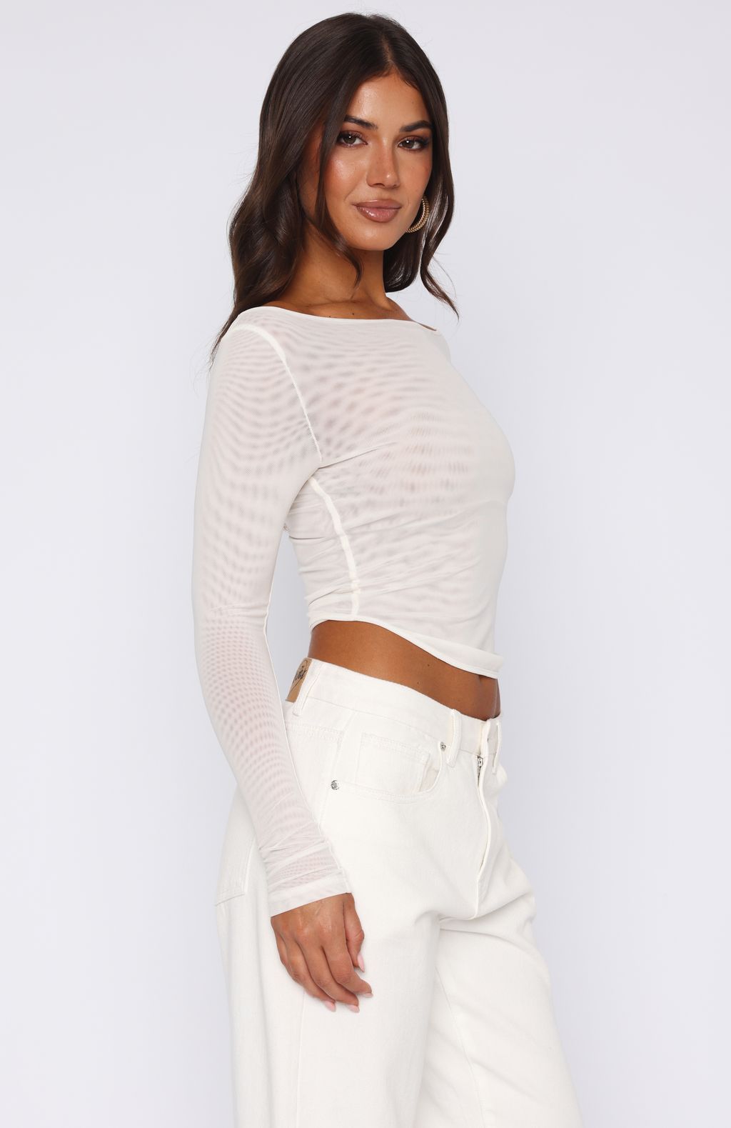 Hypnotising Thoughts Top Ivory