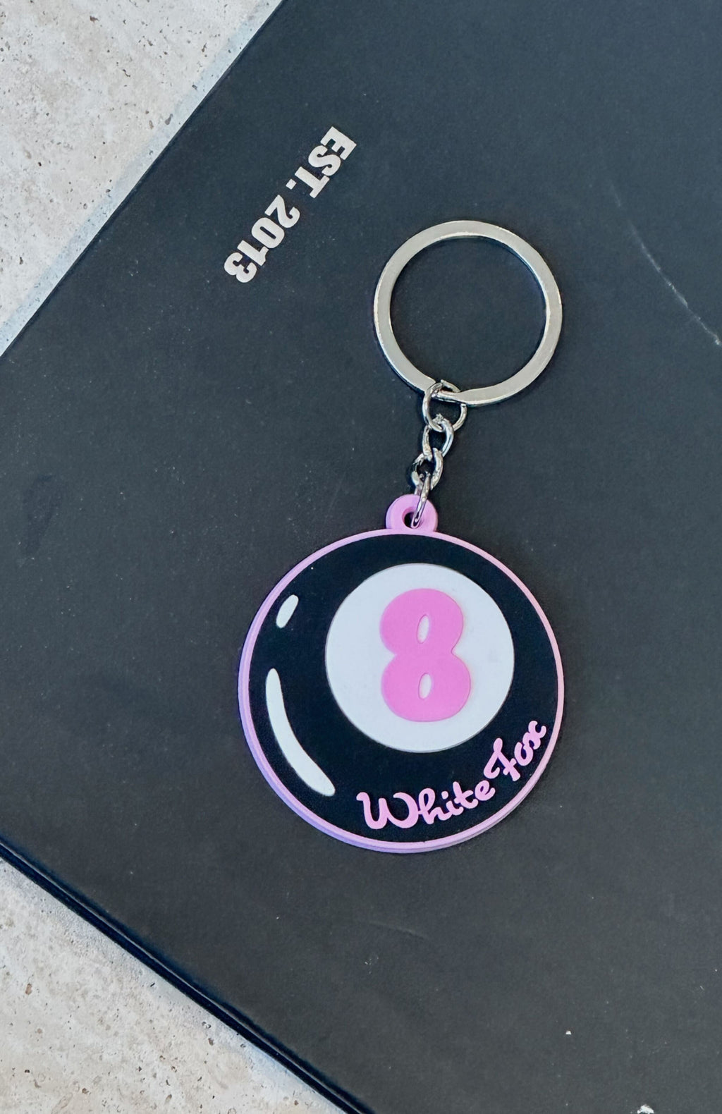 In Motion Keychain Black