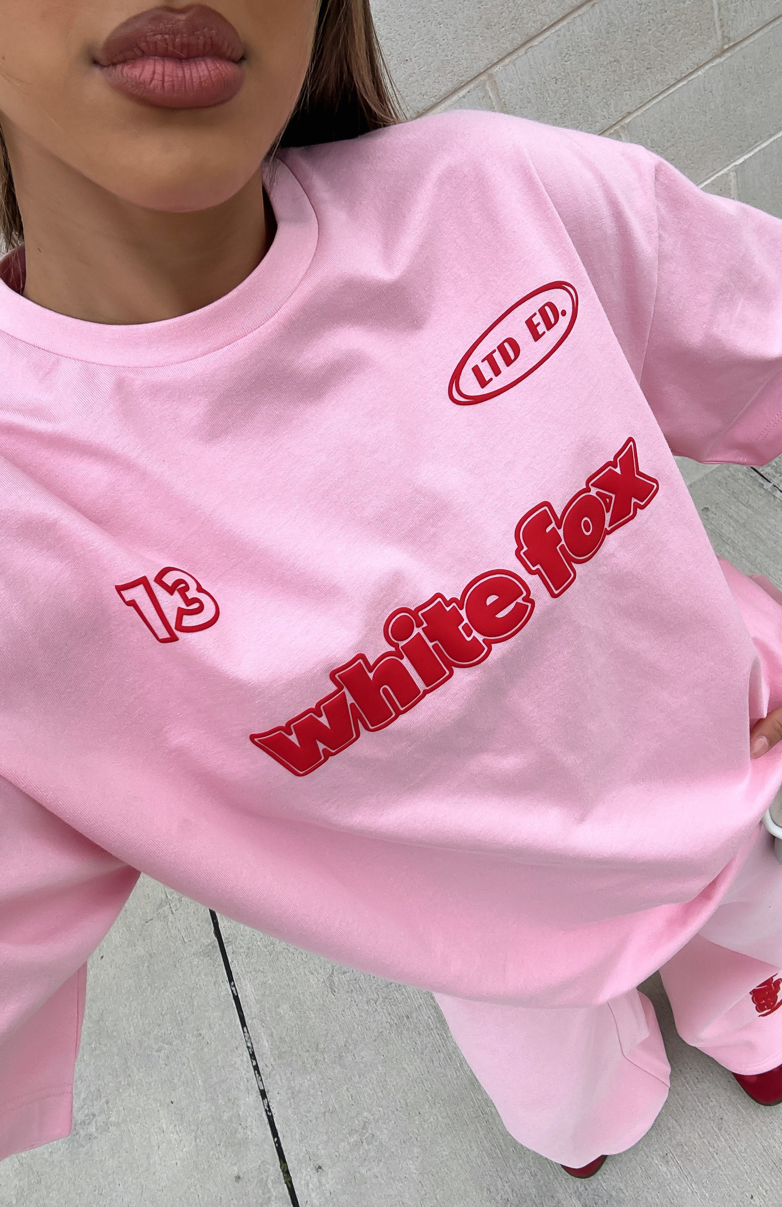 Ready To Go Oversized Tee Pink