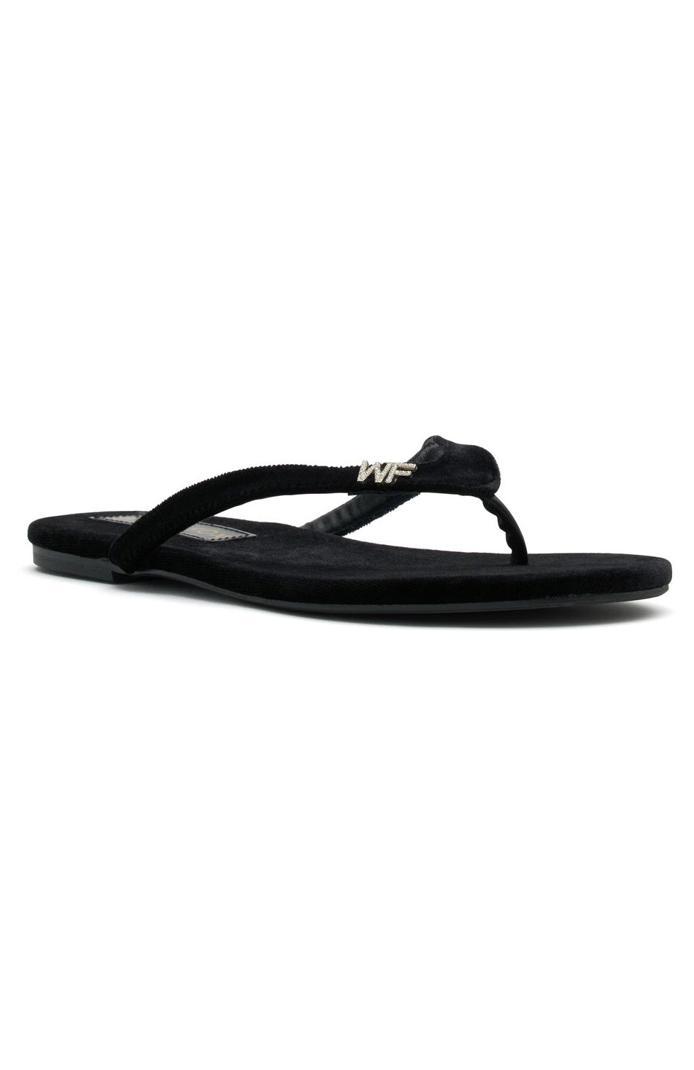 Jelena Sandals Black Velvet