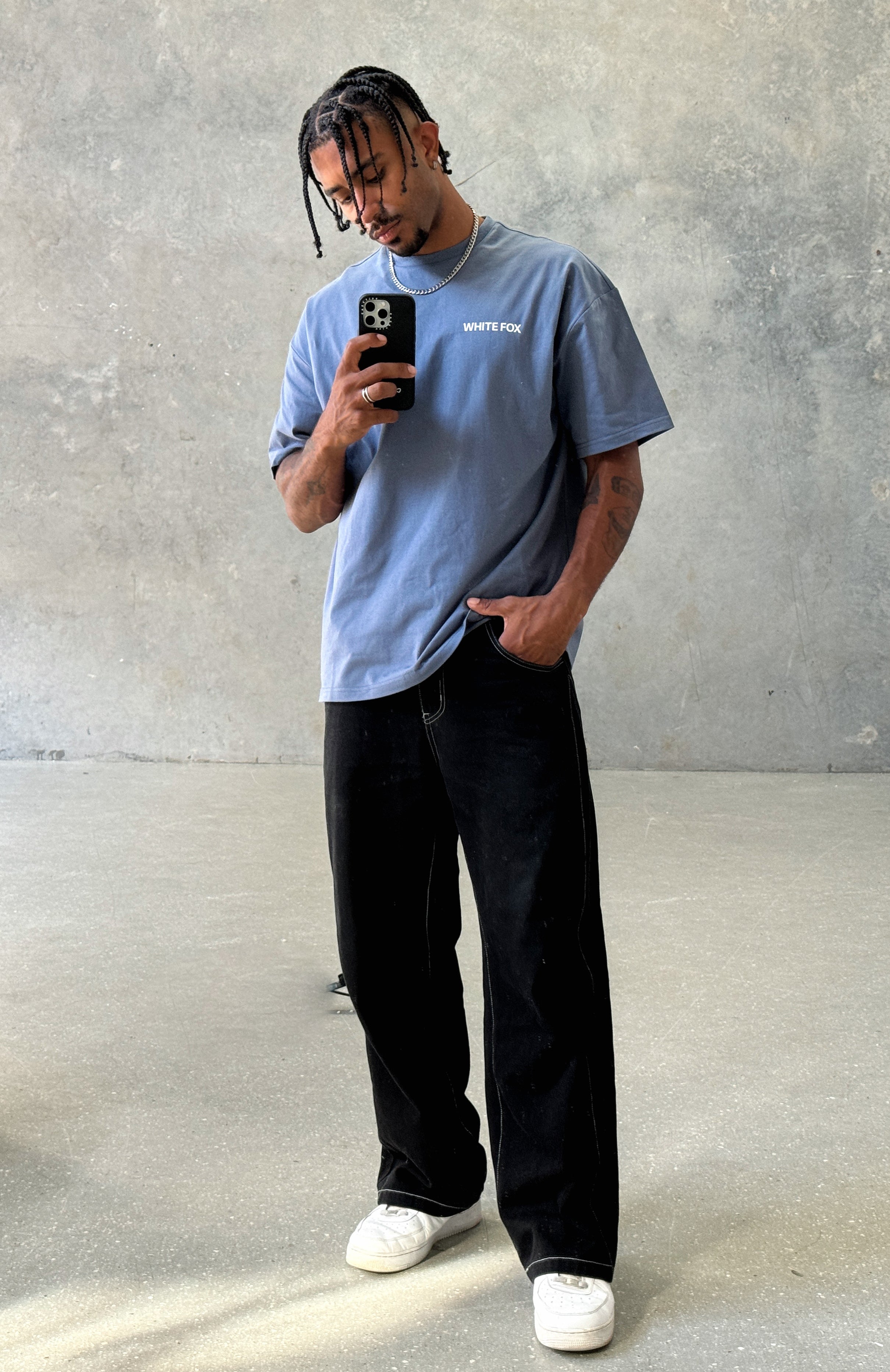 Core Classic Oversized Tee Ocean