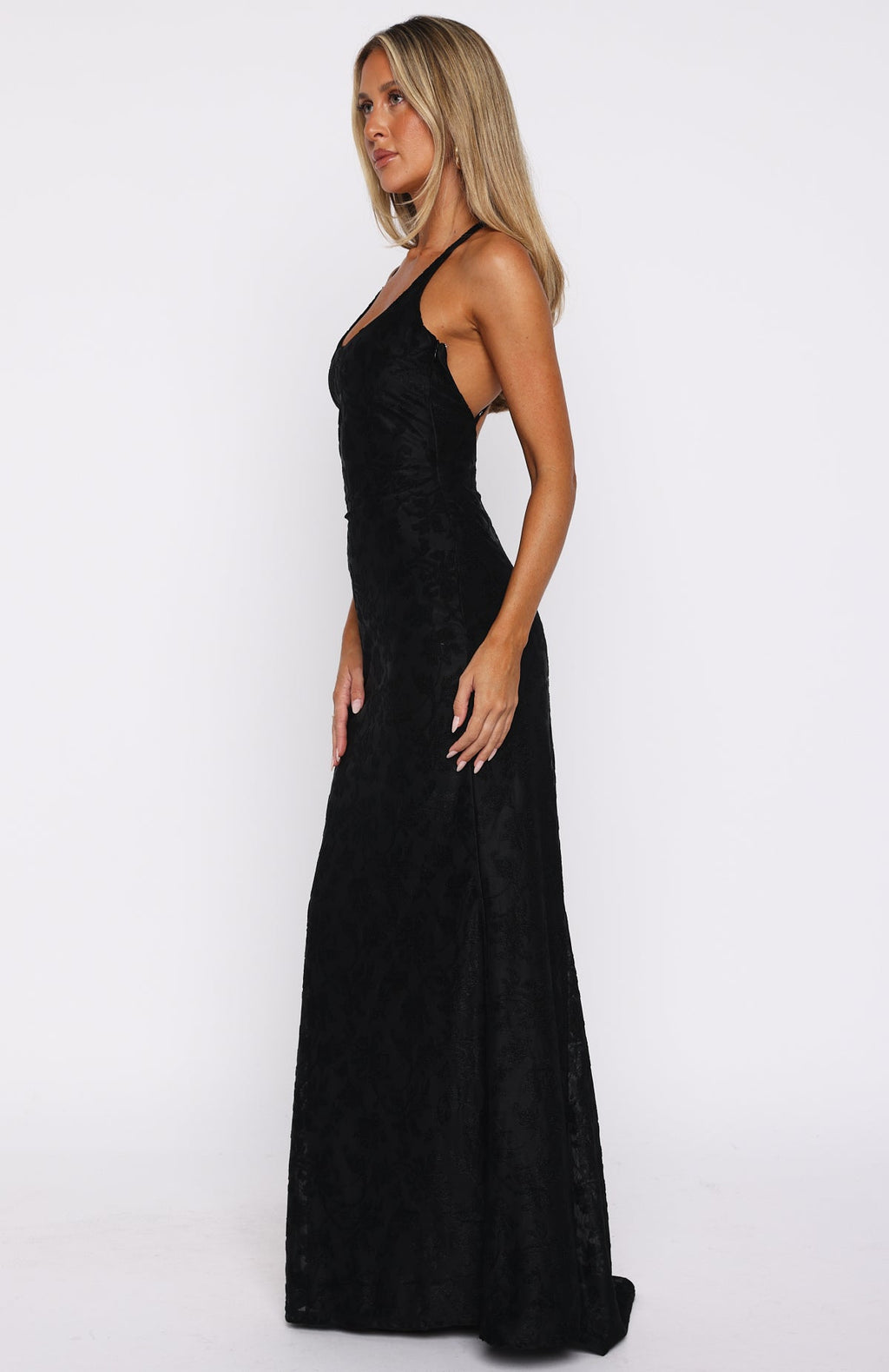 Slow Dance With Me Maxi Dress Black