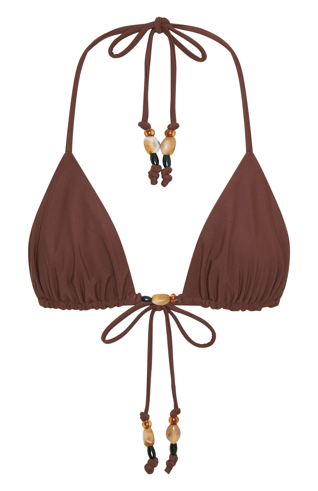 Summer Anthem Bikini Top Chocolate