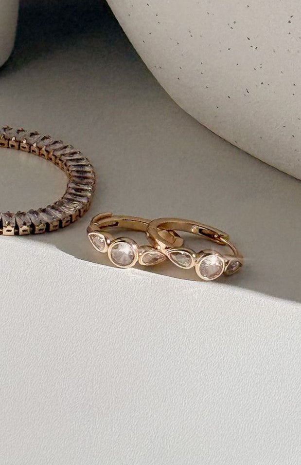 Hadleigh Earrings Gold