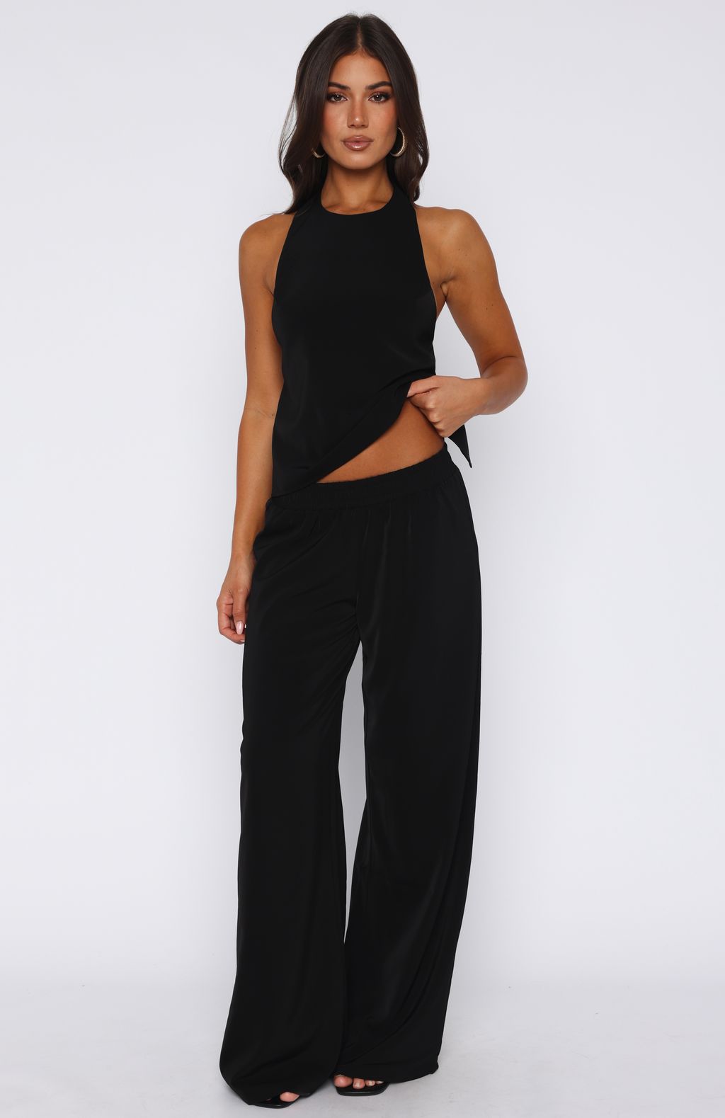 Way She Walks Pants Black