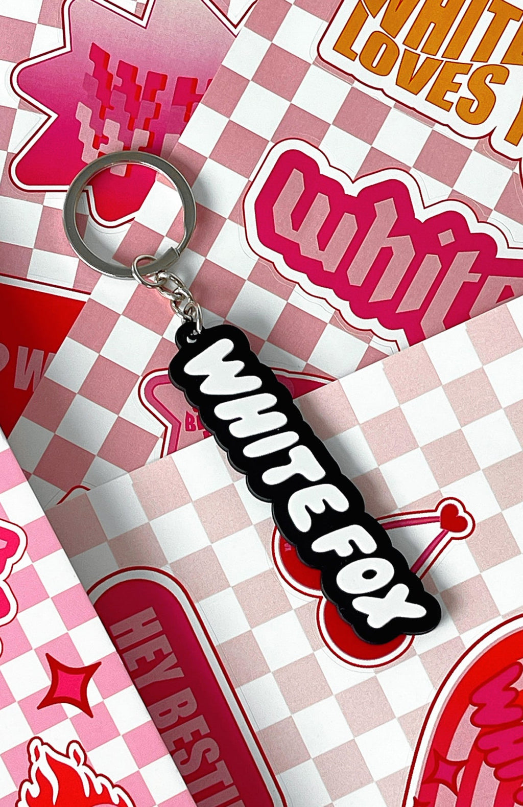 I've Got You Keychain Black/White