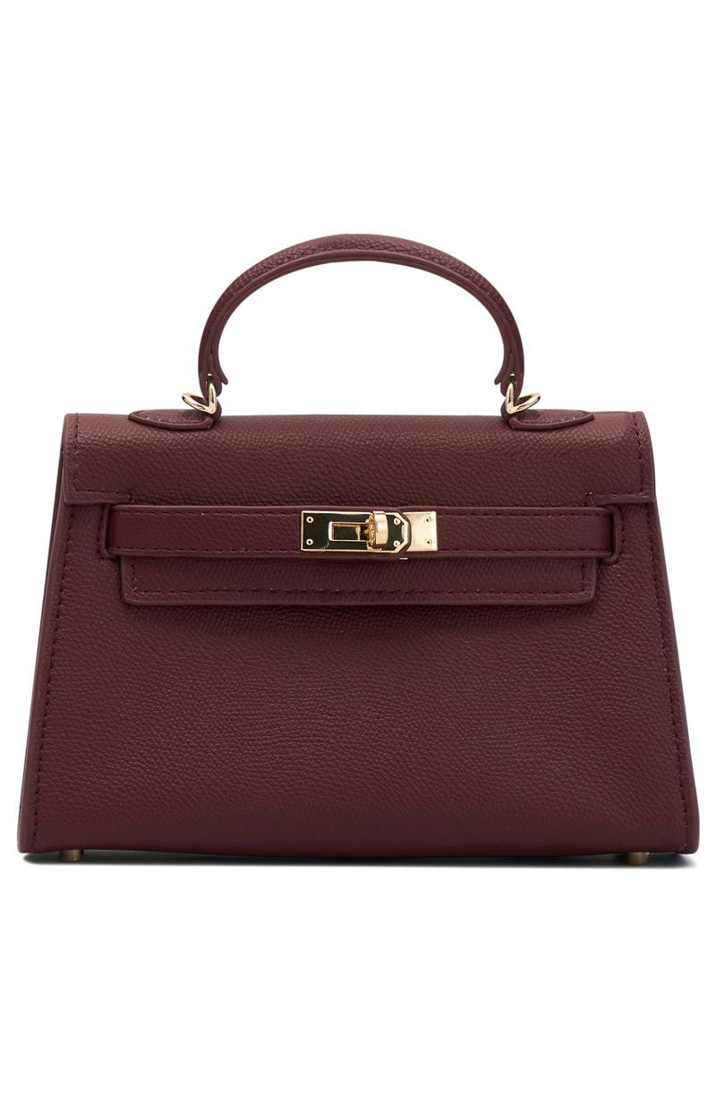 Hope Top Handle Bag Plum