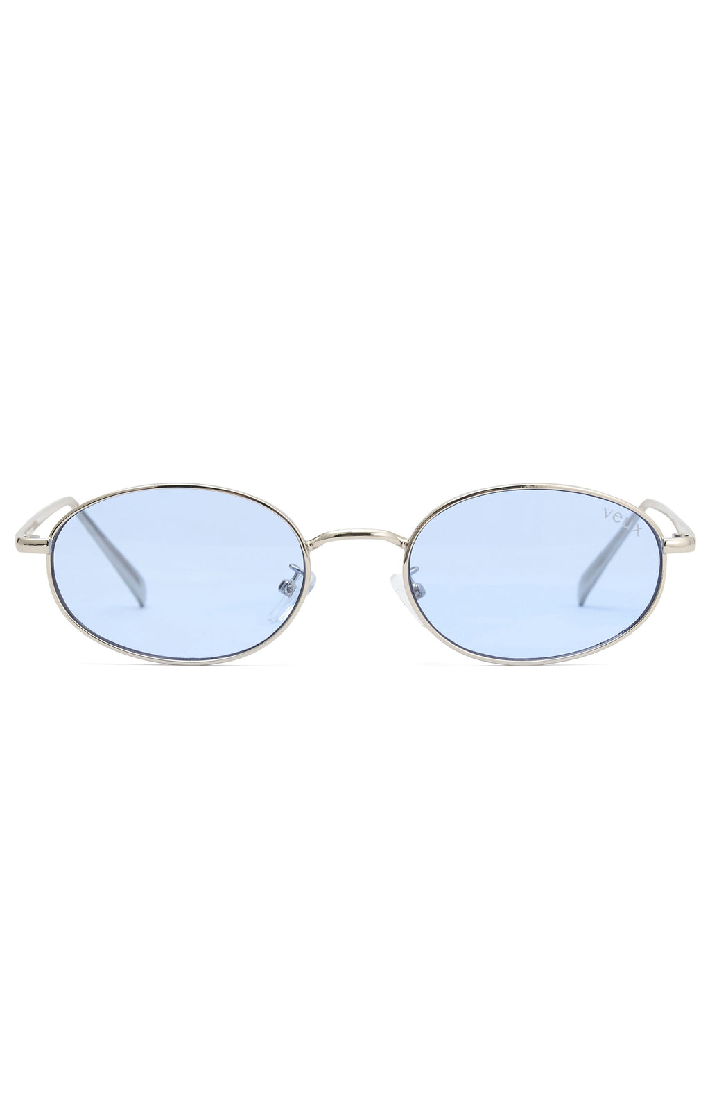 Kora Sunglasses Silver/Blue