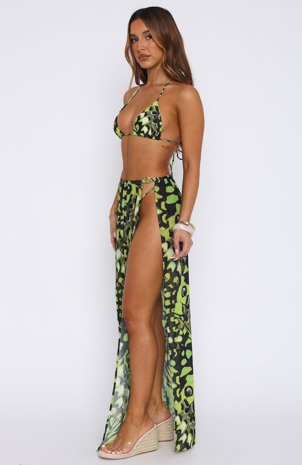 Tropical Life Sarong Lime Whisper