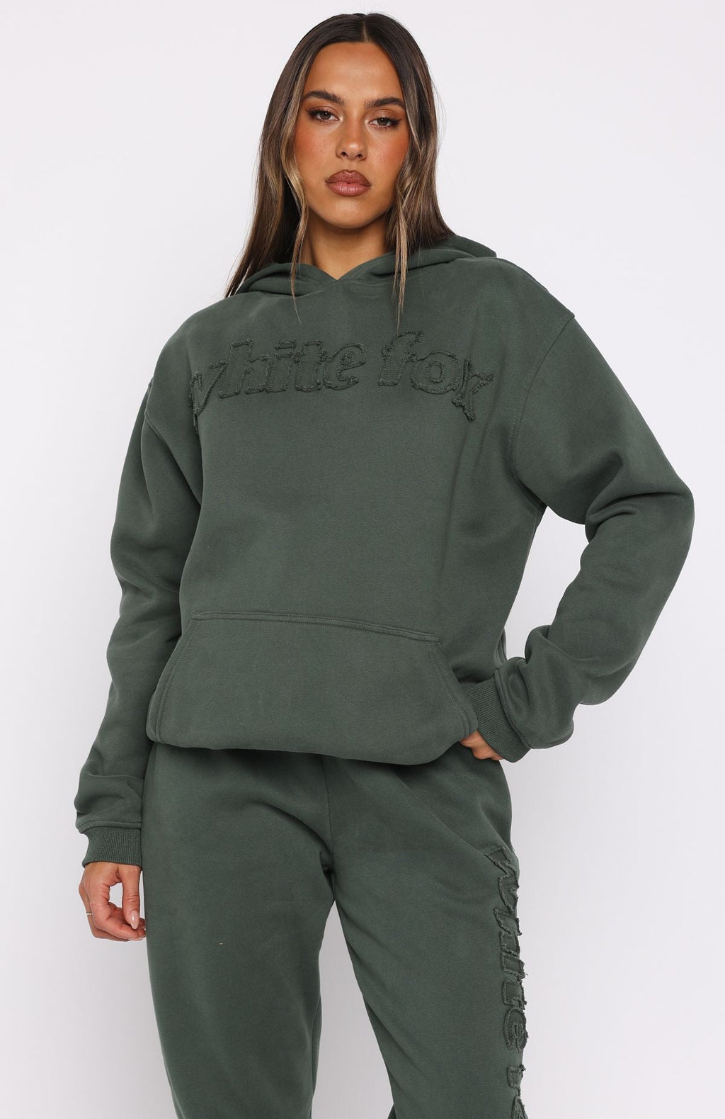From The Archives Lexi Oversized Hoodie Khaki