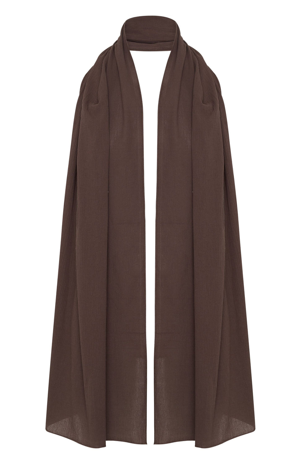 Coming Up Scarf Chocolate