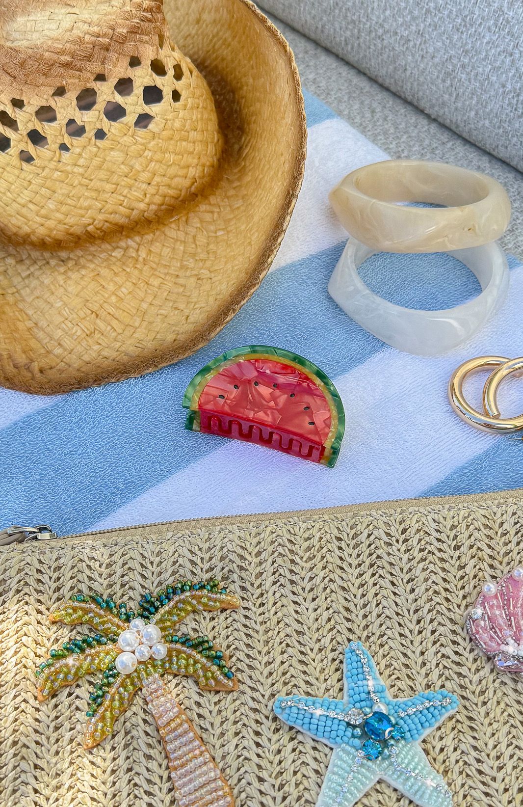 Piper Hair Clip Watermelon
