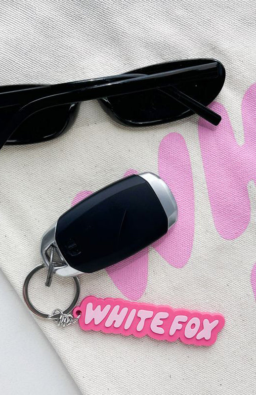 I've Got You Keychain Dark Pink