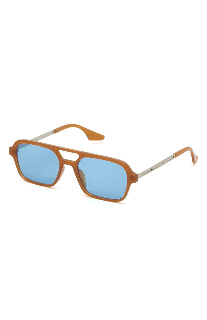 Abel Sunglasses Orange/Blue