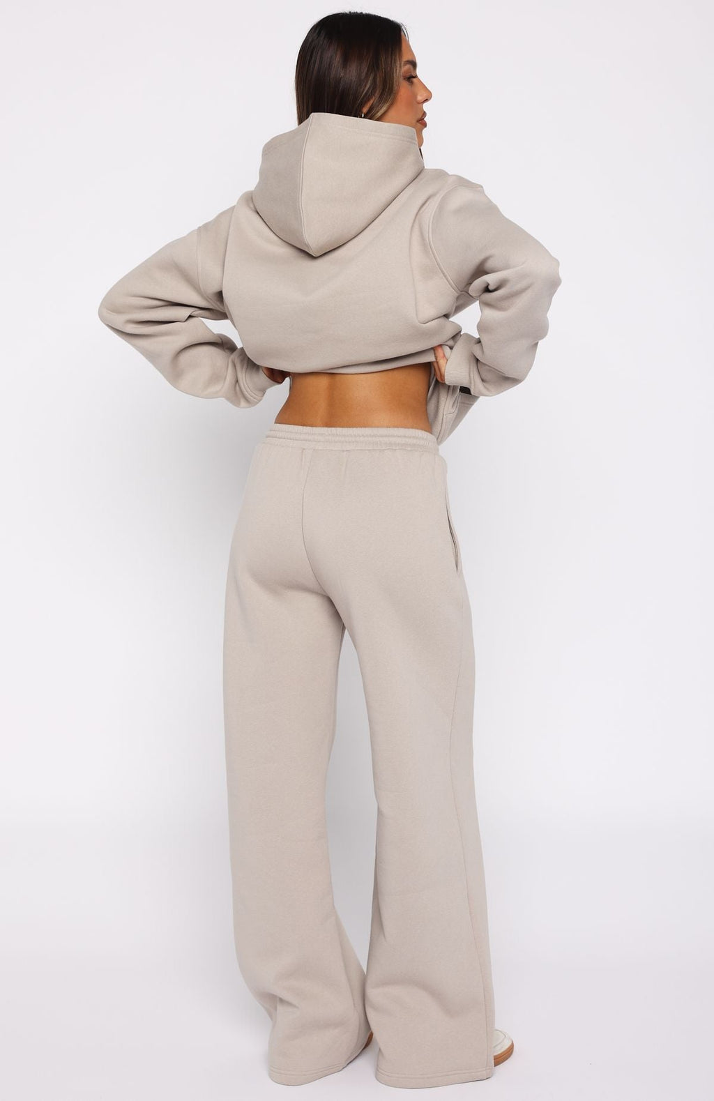 From The Archives Kenzie Wide Leg Sweatpants Moon