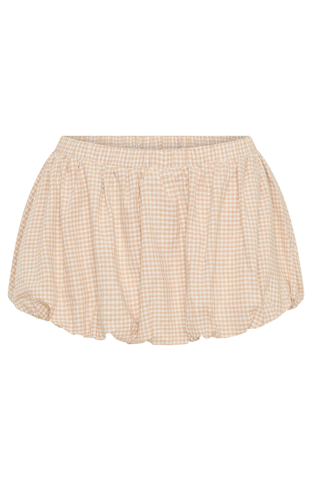 Taking You For Granted Mini Skort Beige