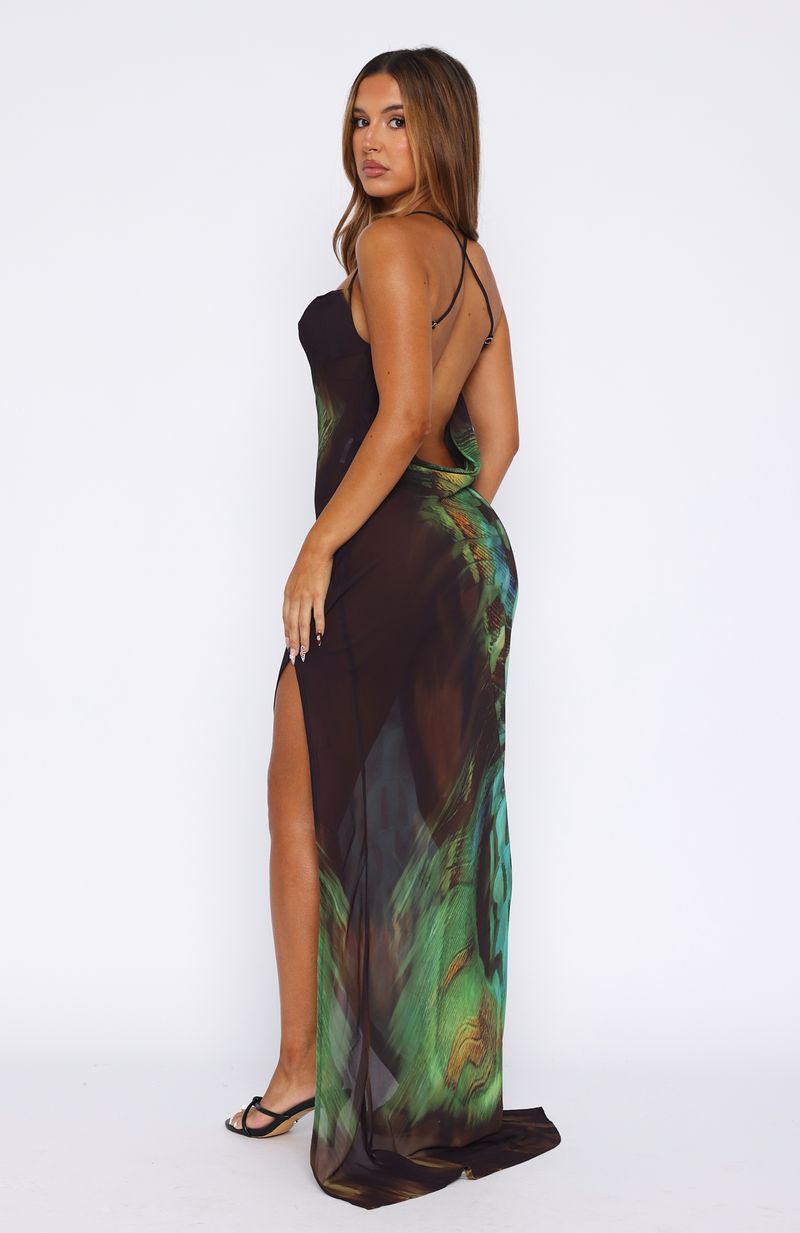 Secret Sounds Maxi Dress Butterfly Dreams