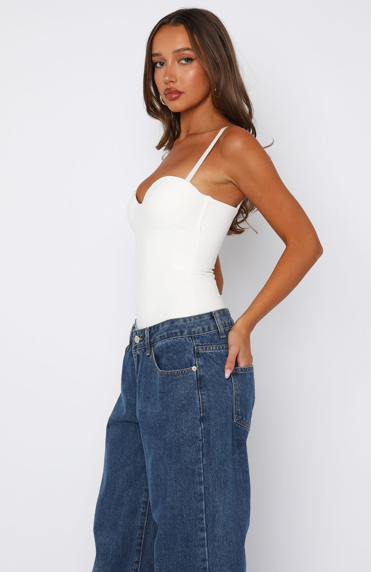 Stuck To You Bodysuit Off White