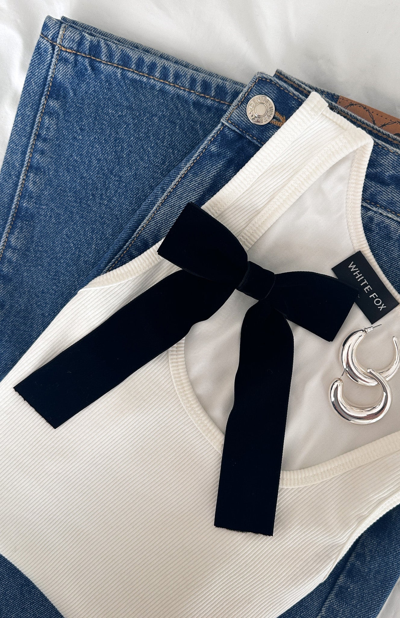 Xenia Hair Clip Black