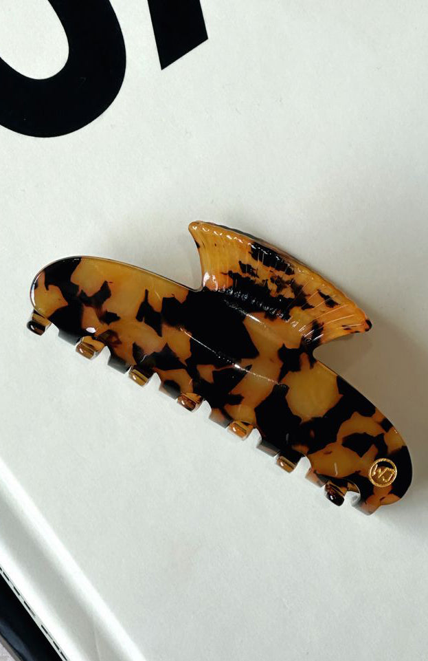 Tory Hair Clip Tortoise
