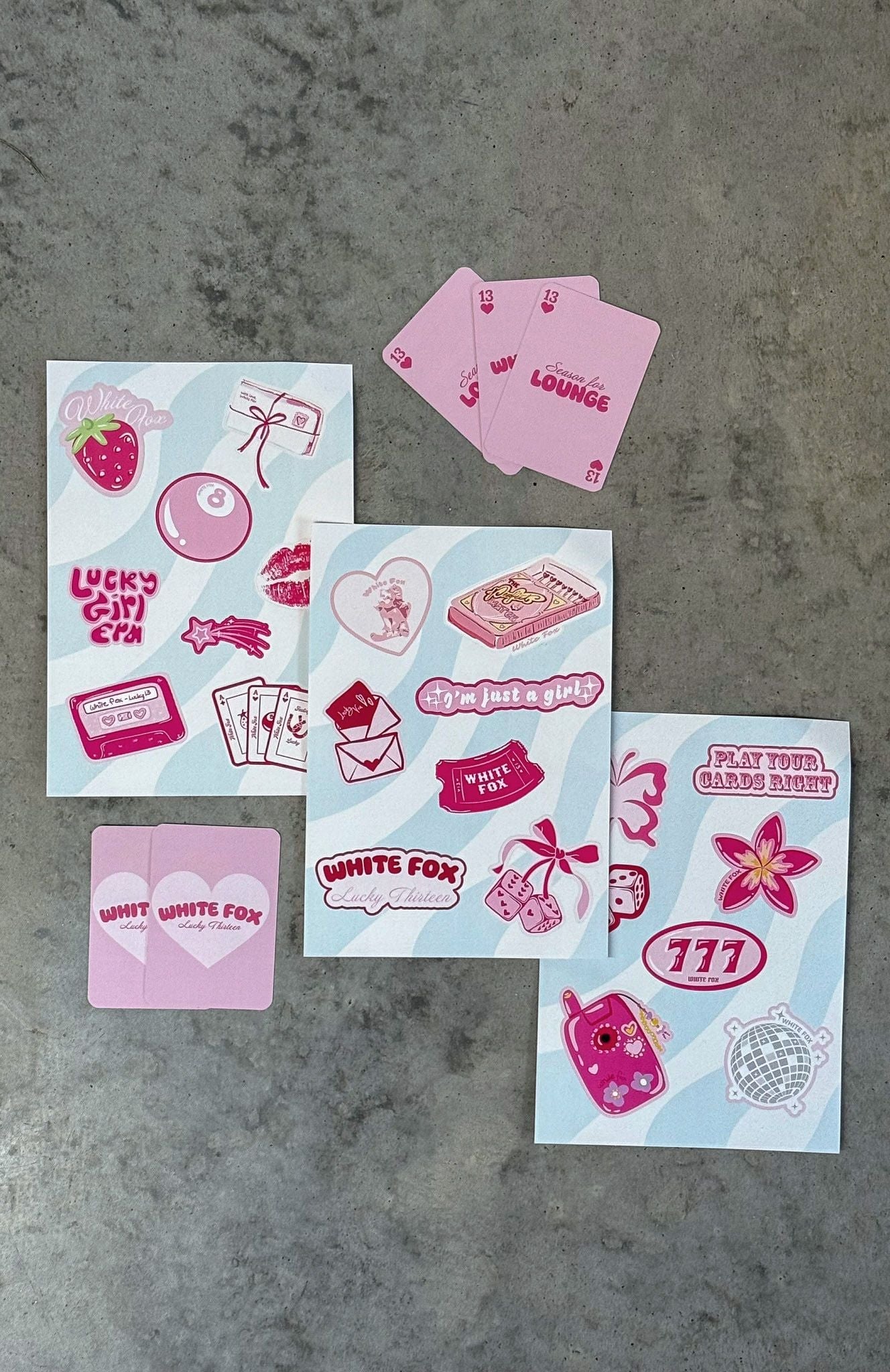 Lucky Thirteen Heidi Sticker Pack Mixed