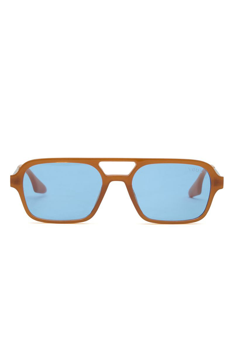 Abel Sunglasses Orange/Blue
