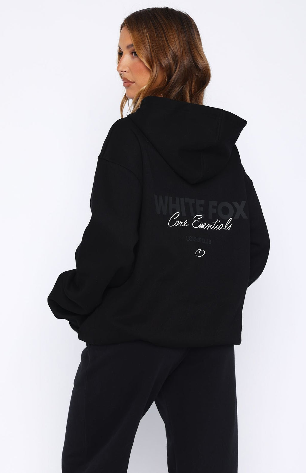 Core Essentials Oversized Hoodie Black