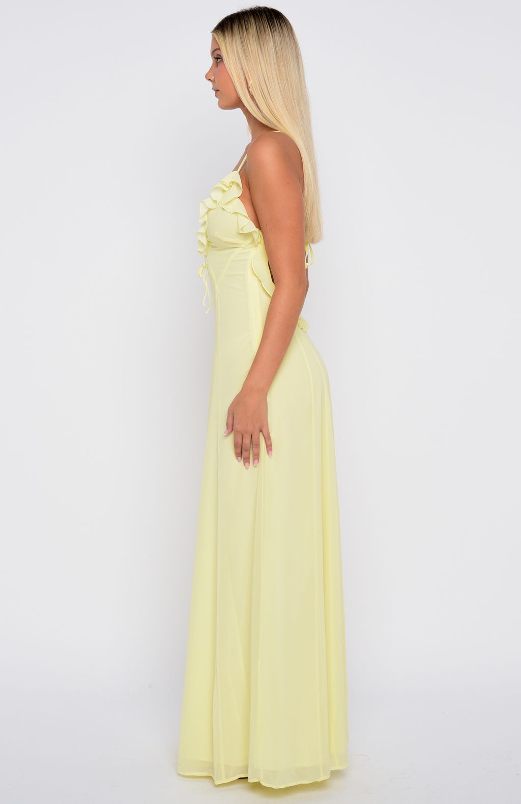 Self Sabotage Maxi Dress Lemon