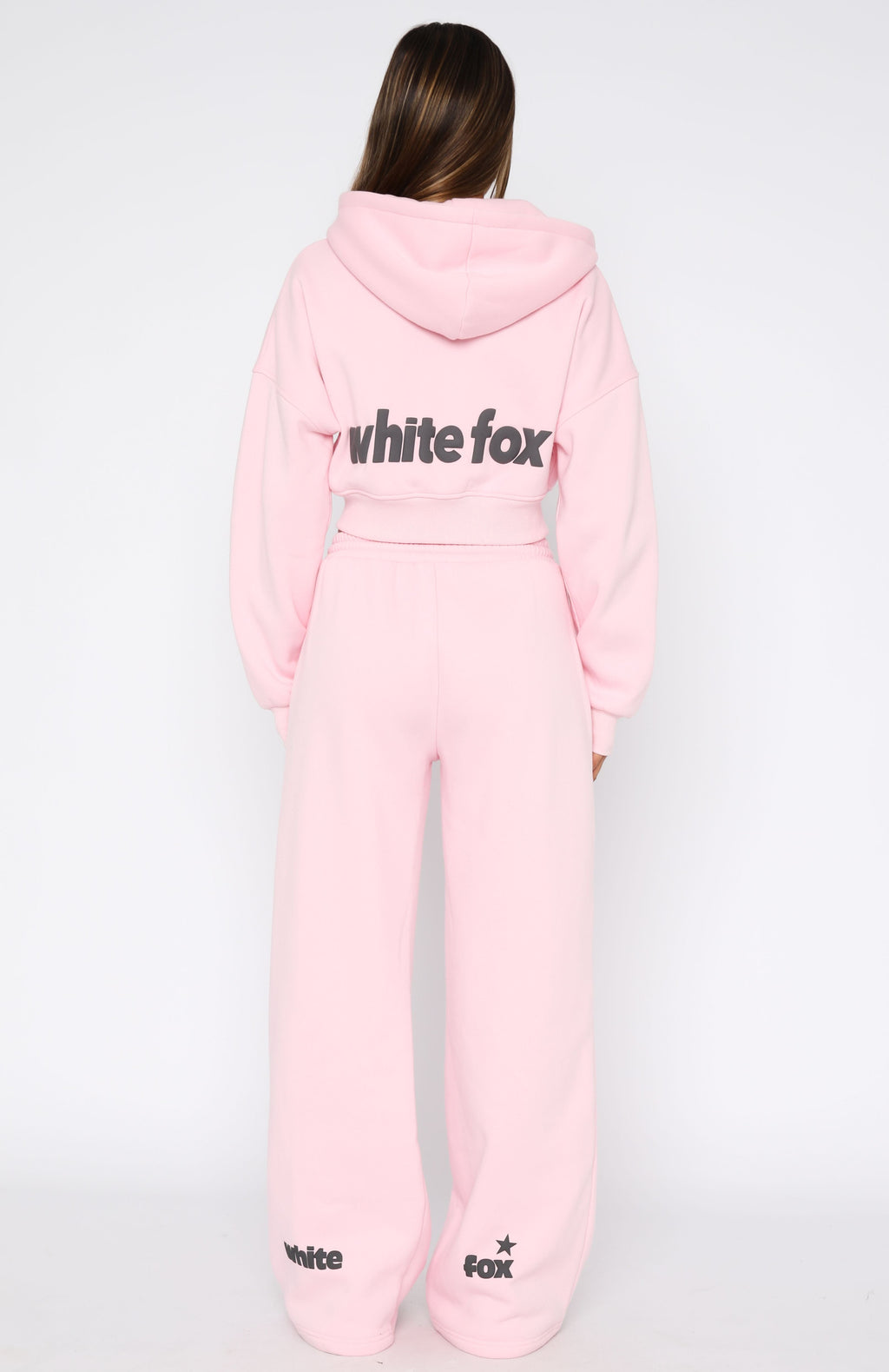 From The Archives Charli Wide Leg Sweatpants Pink