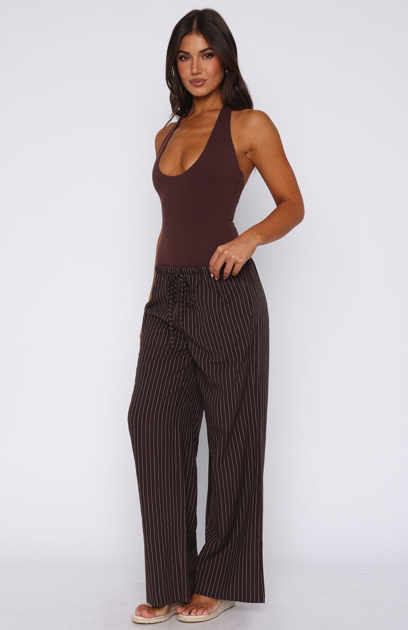 Lost Your Chance Pants Chocolate