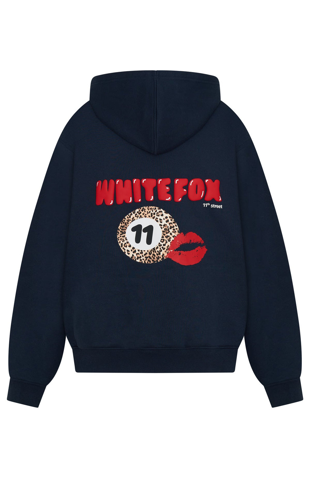 11th Street She's So Lucky Oversized Hoodie Blueberry Twist