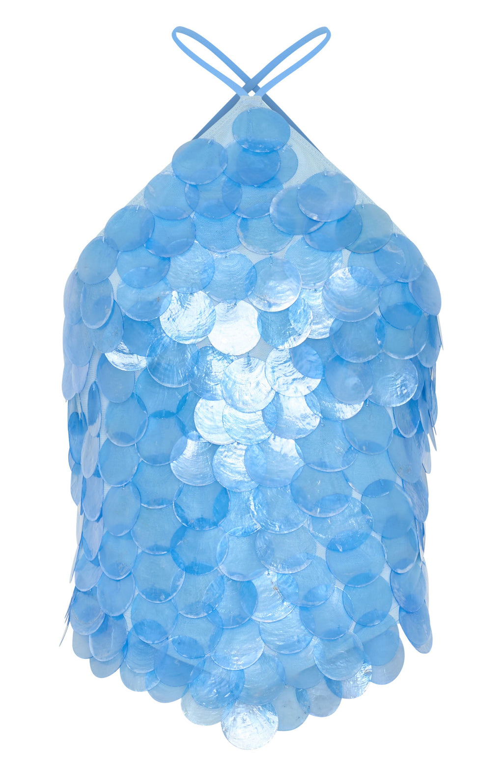 Athens Aura Shell Top Blue