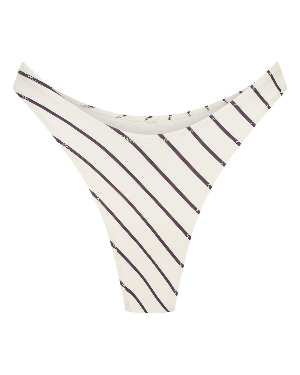Belmont Bottoms Cream/Choc Stripe