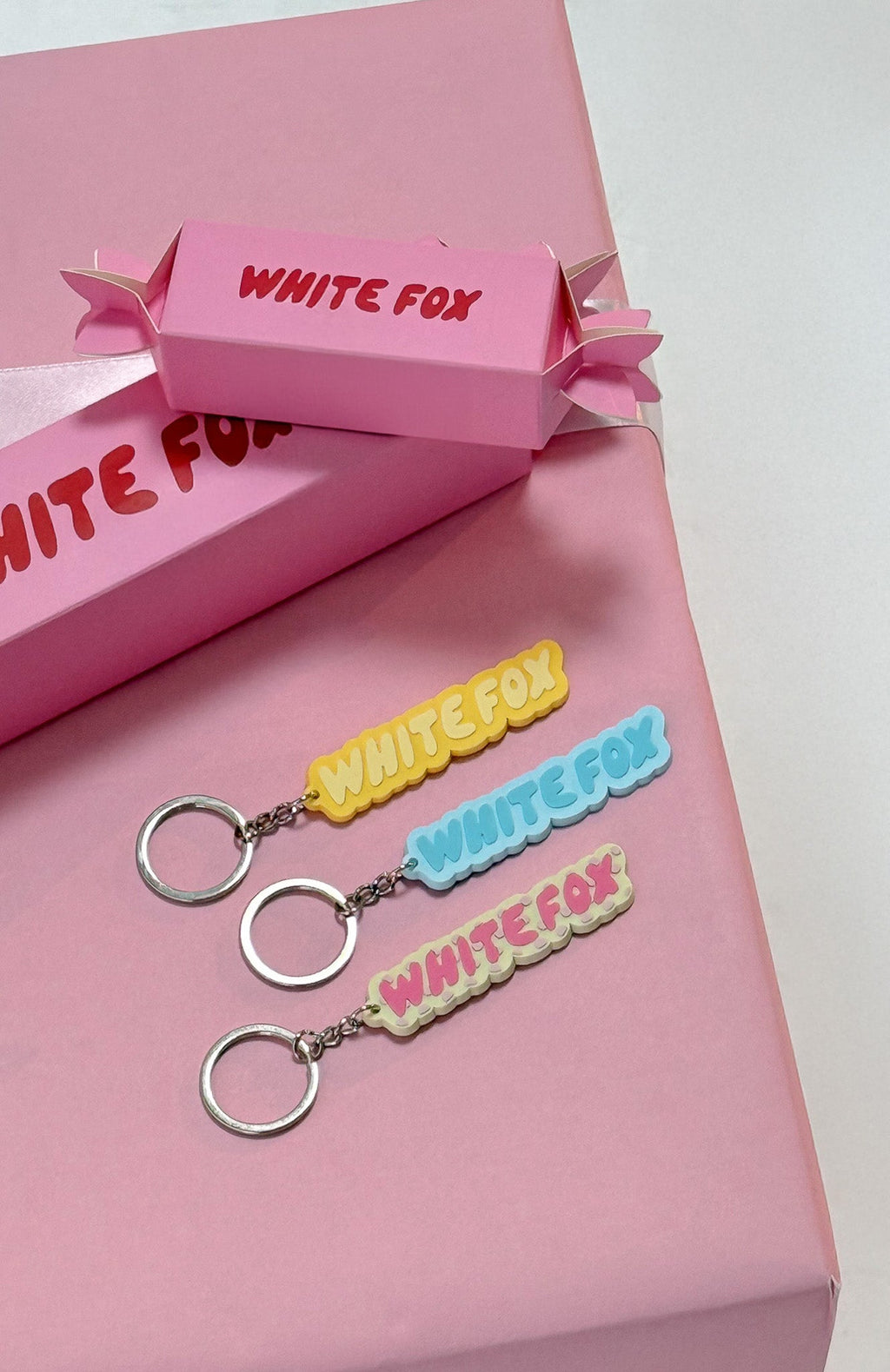 Chasing Rainbows Keychain 3 Pack Pastel Mix