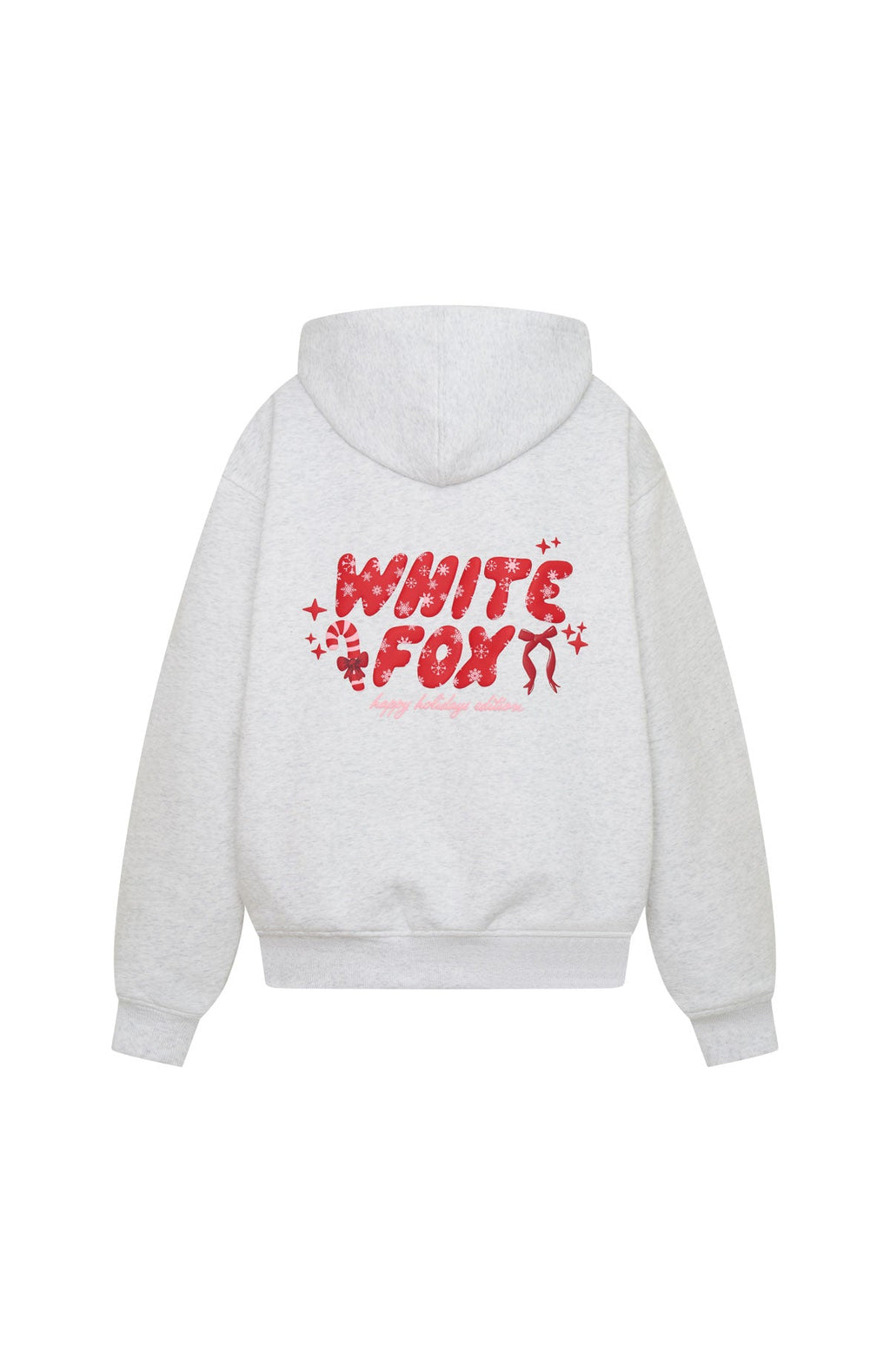 Christmas Feeling Oversized Hoodie Grey Marle