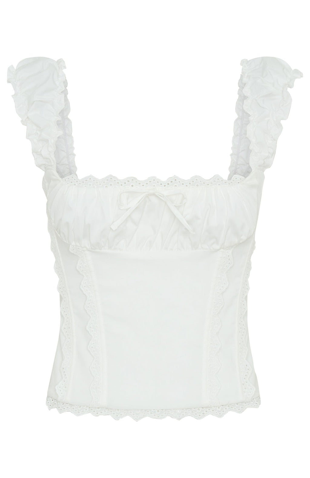 Coconut Oasis Top White