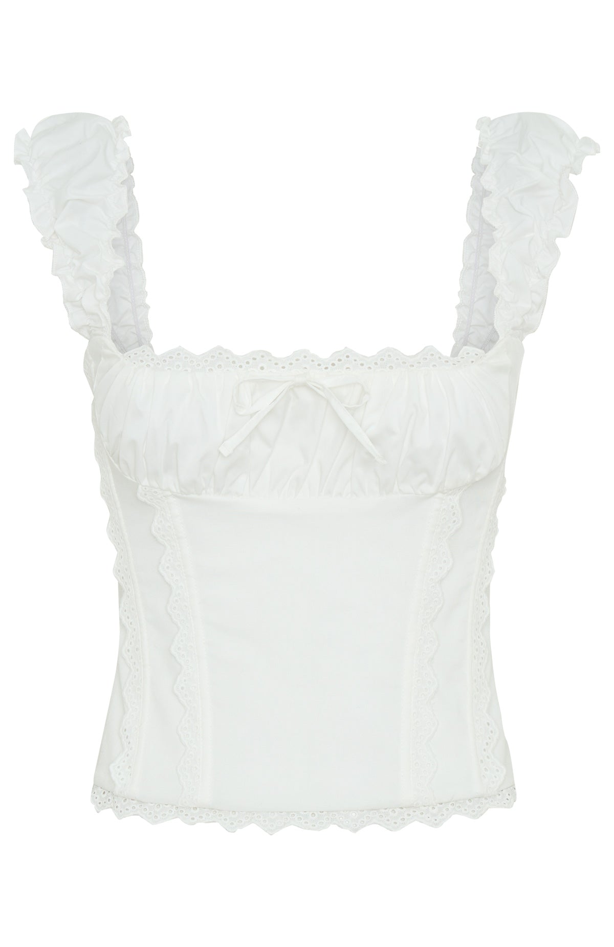 Coconut Oasis Top White