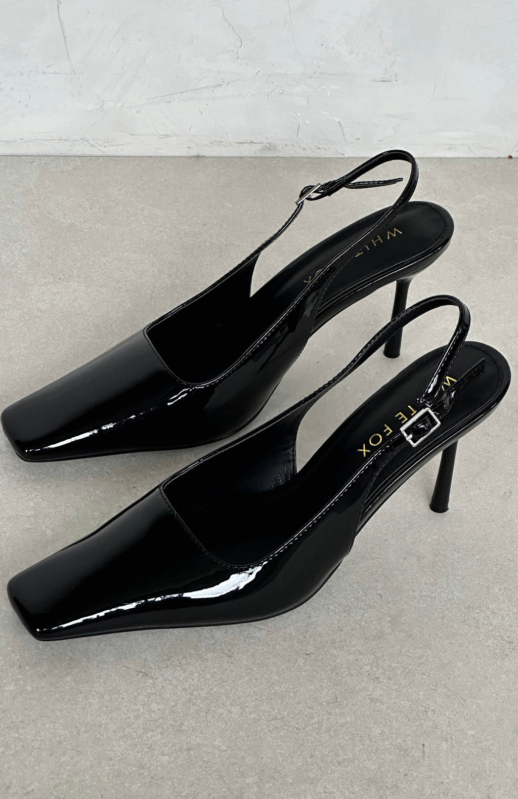 Ella Heels Black Patent