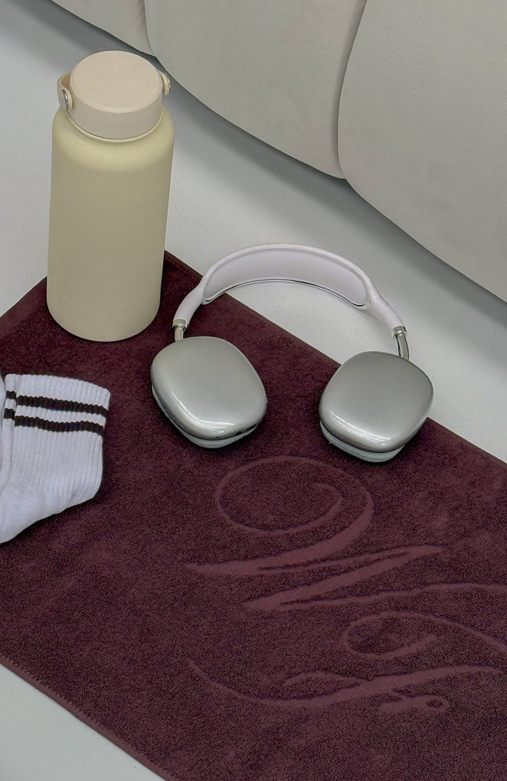 Feeling Fresh Gym Towel Dark Chocolate