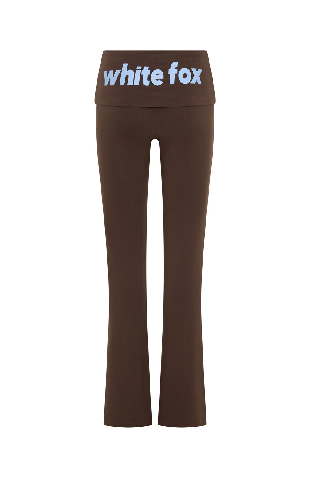 From The Archives Gigi Fold Over Flare Pants Chocolate