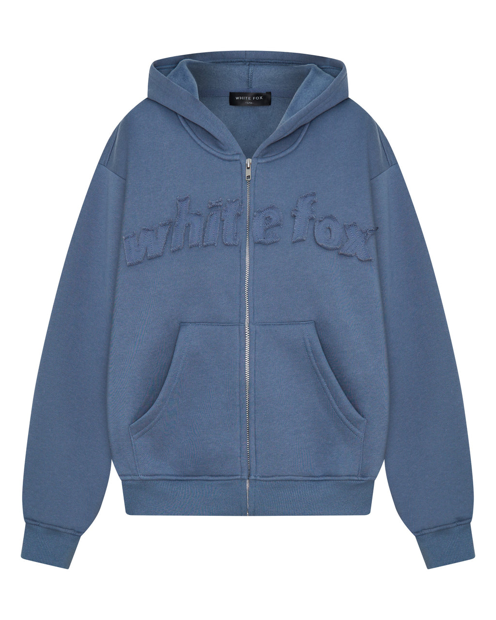 From The Archives Lexi Boxy Zip Front Hoodie Ocean