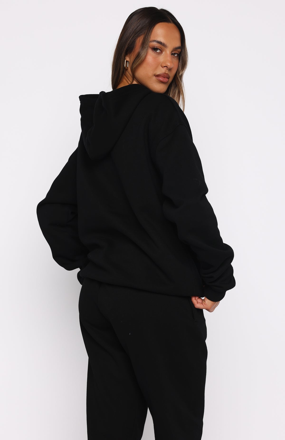 From The Archives Lexi Oversized Hoodie Black
