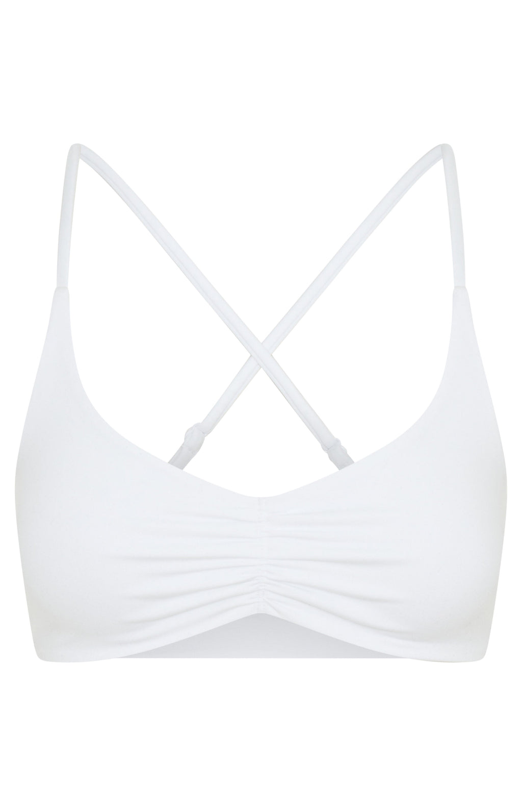 Fusion Sports Bra White