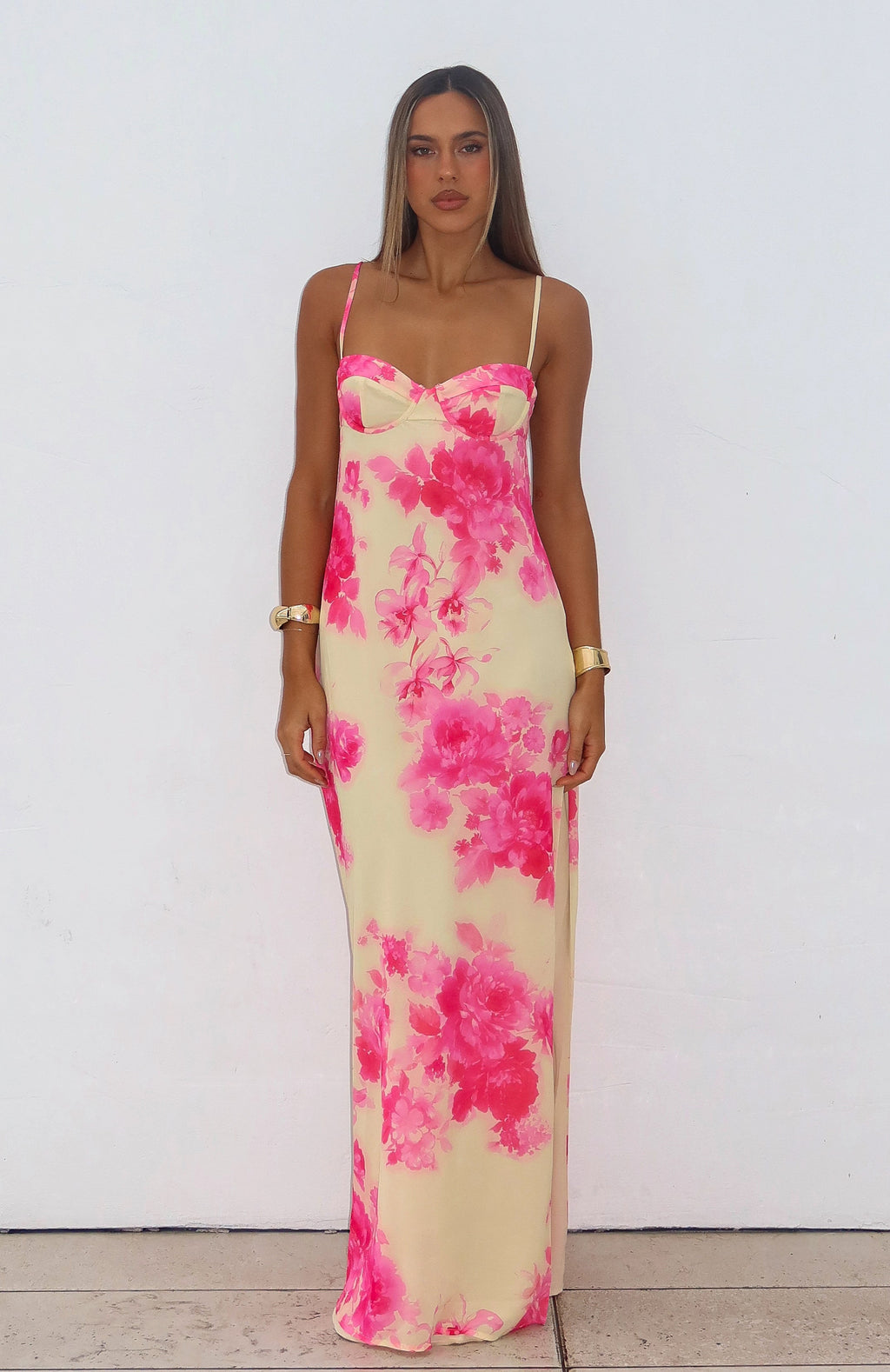 Give Me The World Maxi Dress Rosewater Blush