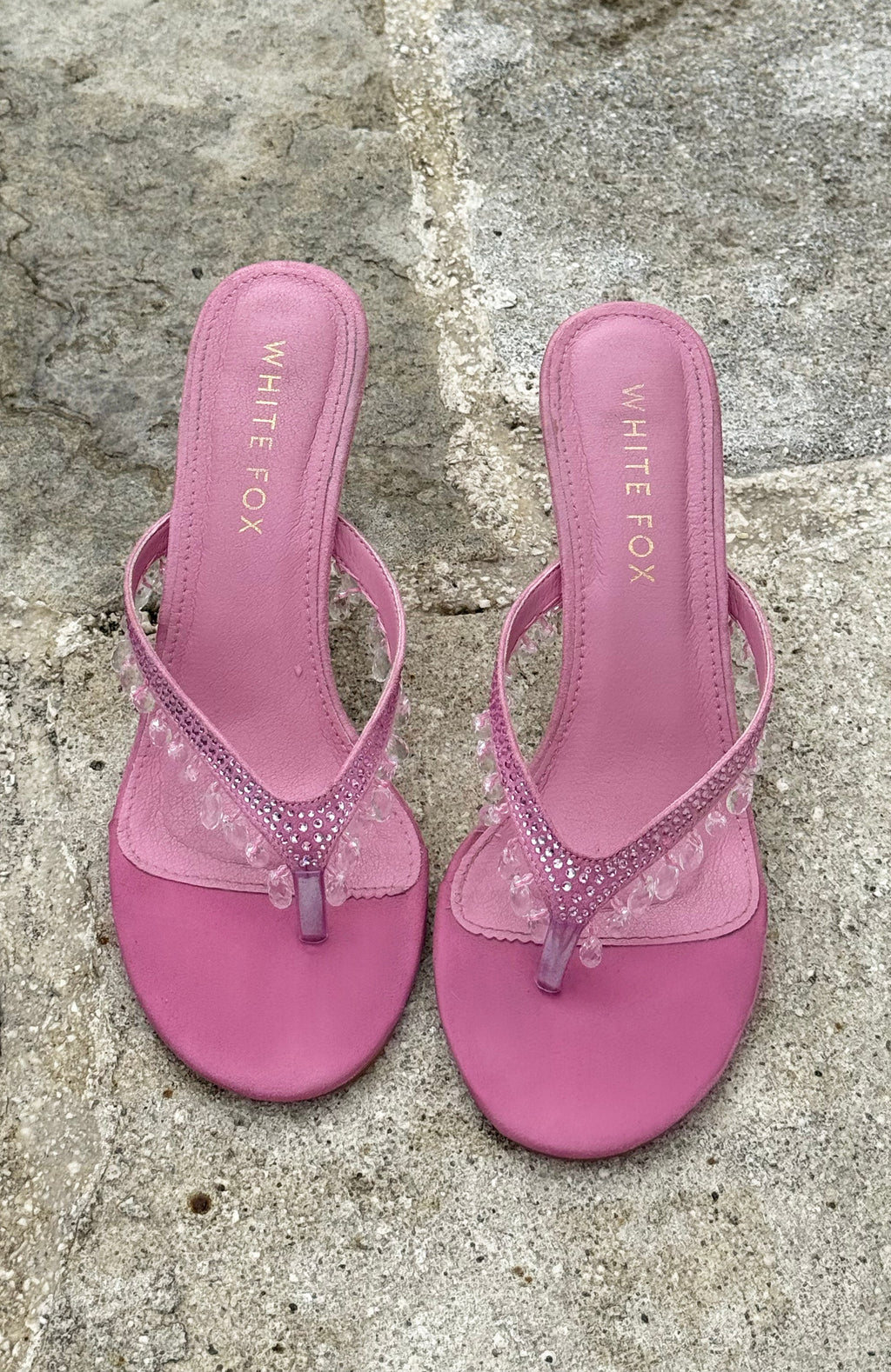 Jackie Mules Candy Pink