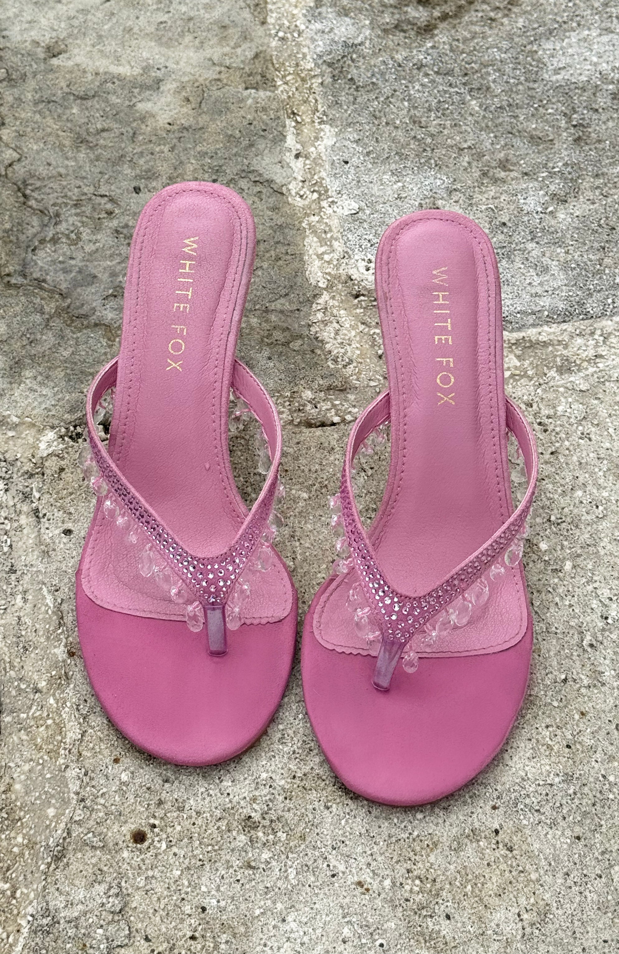 Jackie Mules Candy Pink